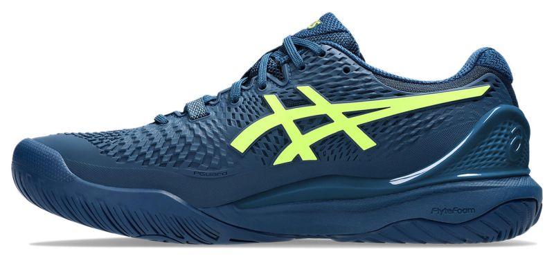 Asics Gel-Resolution 9 - mako blue/safety yellow