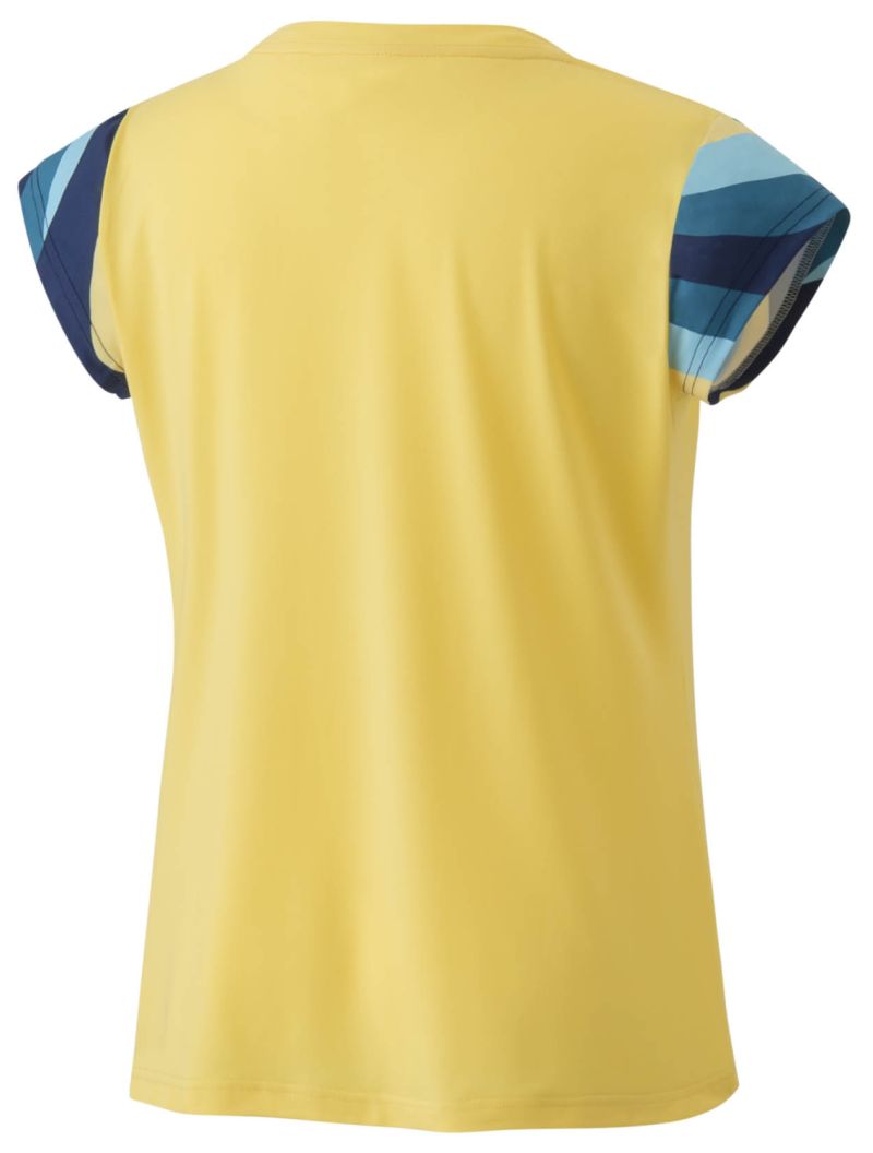 Yonex AO Crew Neck T-Shirt - soft yellow