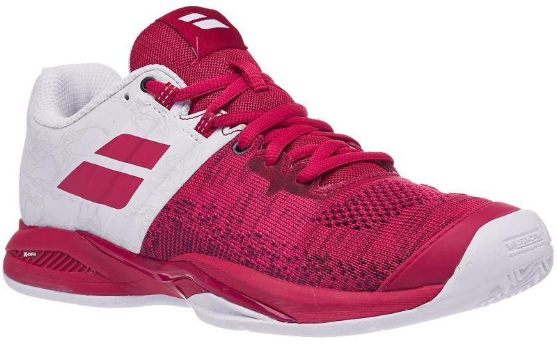 Babolat Propulse Blast Clay Women - white/vivacious red