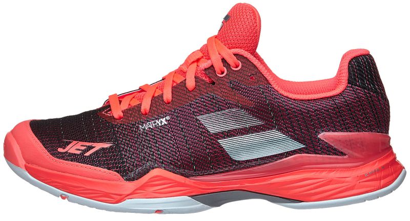 babolat-jet-mach-ii-all-court-women-fluo-pink-silver-fandango-2 Babolat Jet Mach II All Court Women - fluo pink/silver/fandango