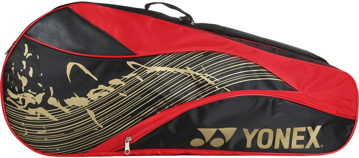 yonex-racquet-bag-6-pack-black-2 Yonex Racquet Bag 6 Pack - black