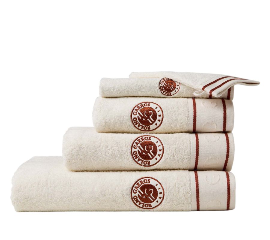 Roland Garros Clay Eponge Brodee Douch - cream Roland Garros Clay Eponge Brodee Douch - cream