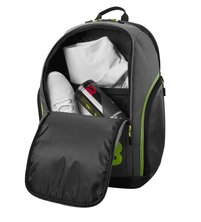 Wilson Tour Blade Padel Backpack - dark grey/green