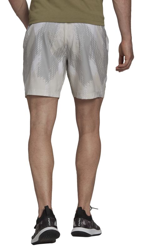 Adidas Primeblue 7inch Pinted Shorts - white/grey one