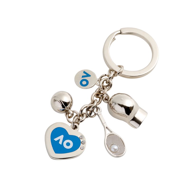 Australian Open 2025 Charm Silver