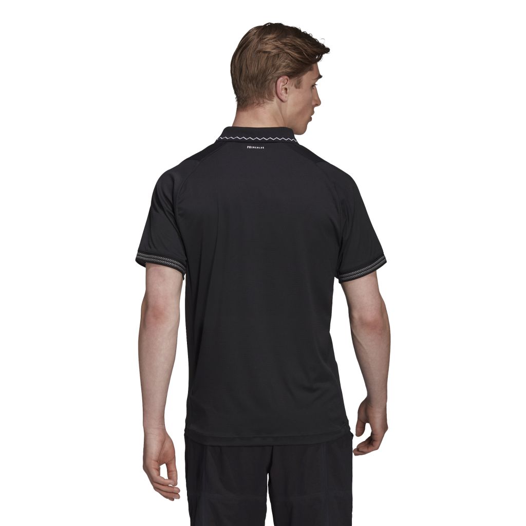 H50264_APP_photo_front_white Adidas Tennis Freelift Polo Primeblue M - black
