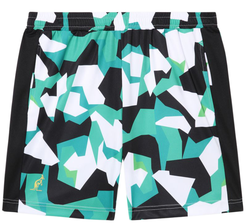 Australian Short Ace Camo Print - verde oltremare