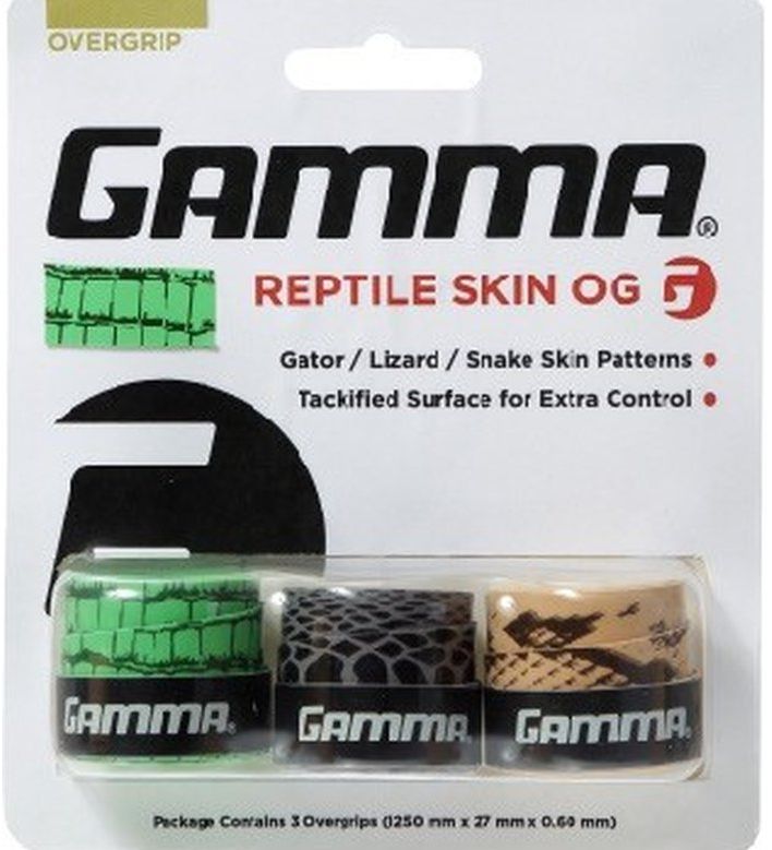 Gamma Reptile Skin green/grey/natural 3P