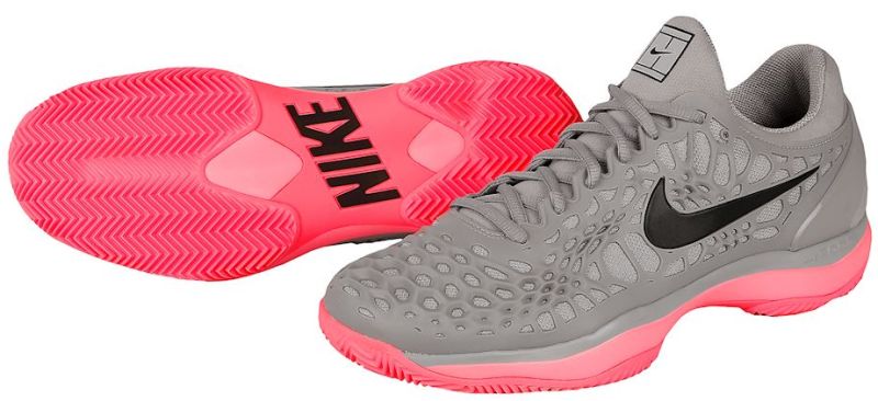 nike zoom cage 3 grey pink