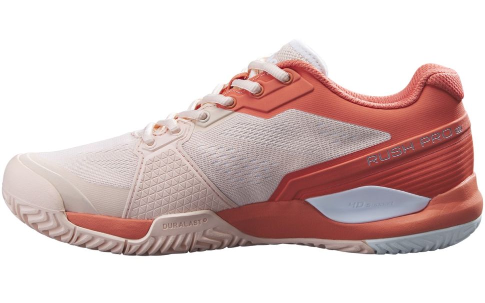 Wilson Rush Pro 3.5 W - tropical peach/hot coral/wht