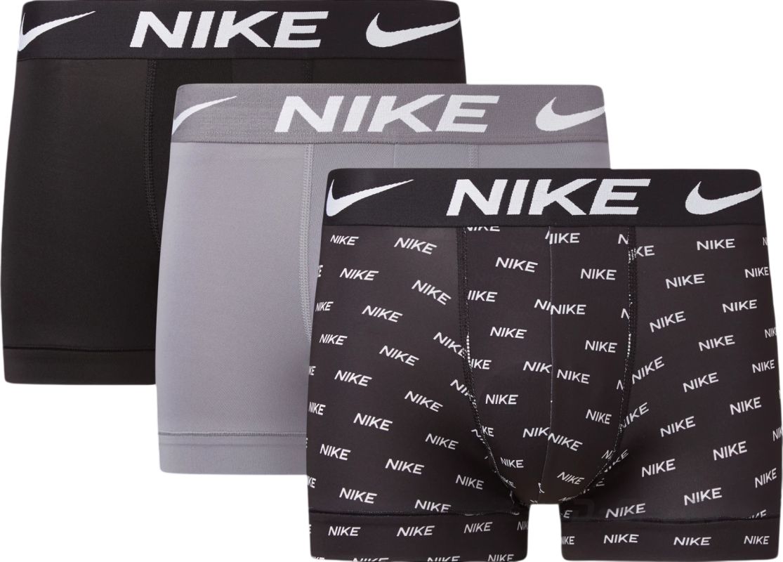 Nike Dri-FIT Essential Trunk 3P - cool grey/black