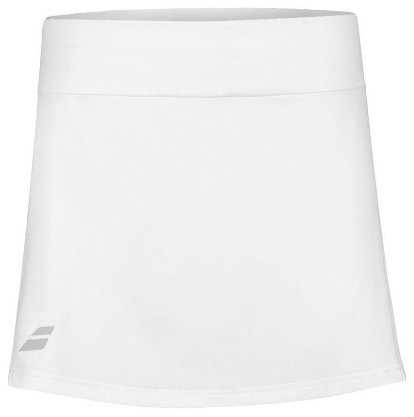 Babolat Play Skirt Girl - white/white