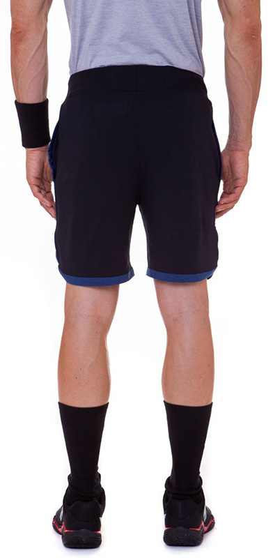 Hydrogen Reflex Tech Shorts - black/blue melange