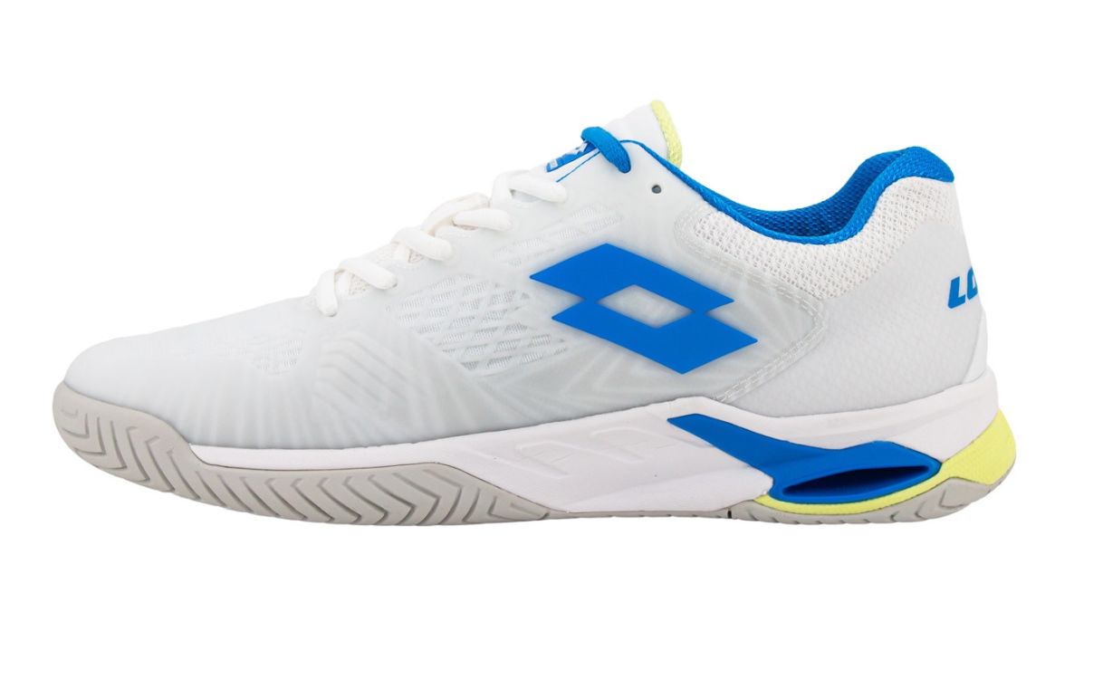 Lotto Mirage 100 II SPD - all white/dodgers blue/sunny lime