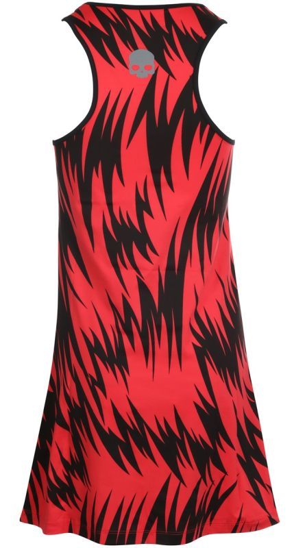 Hydrogen Scratch Dress Woman - red