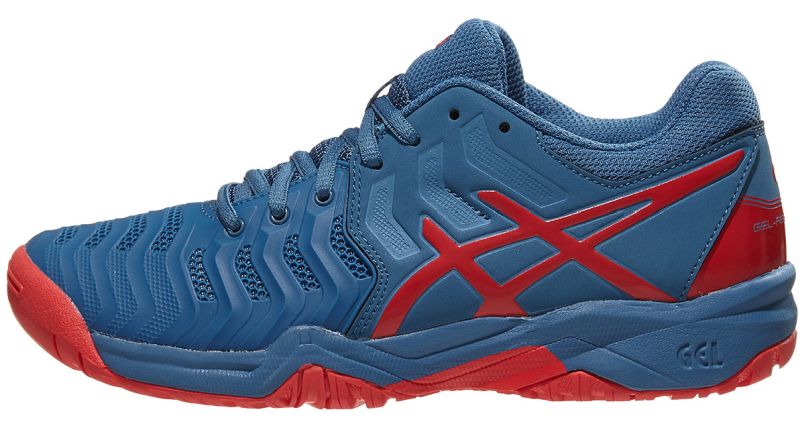 asics-gel-resolution-7-gs-azure-red-alert-2 Asics Gel-Resolution 7 GS - azure/red alert