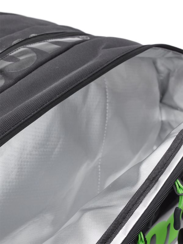Wilson Super Tour 3 Comp - charcoal/green
