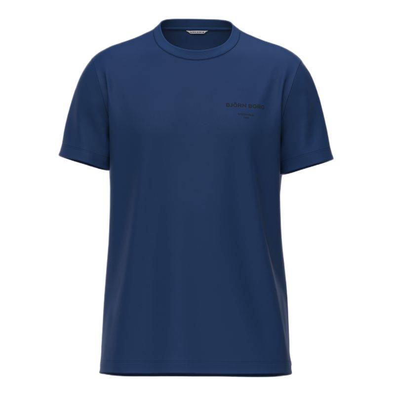 Męski t-shirt Björn Borg Essential 1 - estate blue