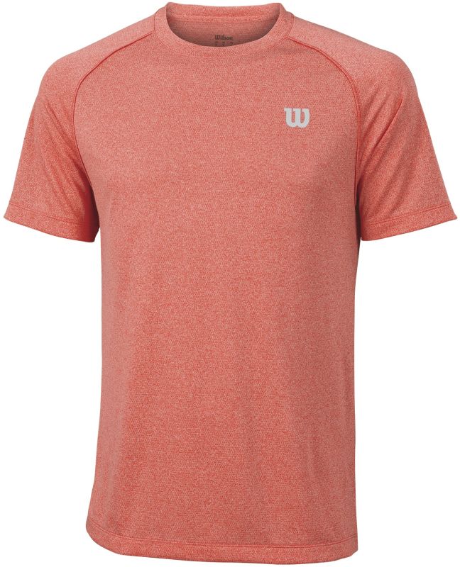 Wilson Core Crew - hot coral/pearl gray