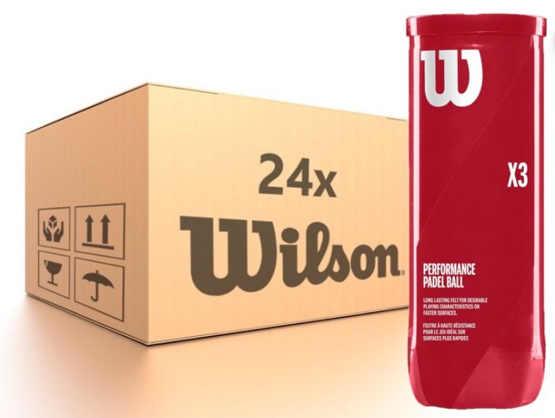 wilson-padel5 Wilson Performance Padel Balls 24 x 3B