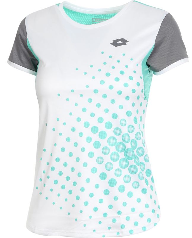 Lotto Top G IV T-Shirt 1 - bright white/green 9