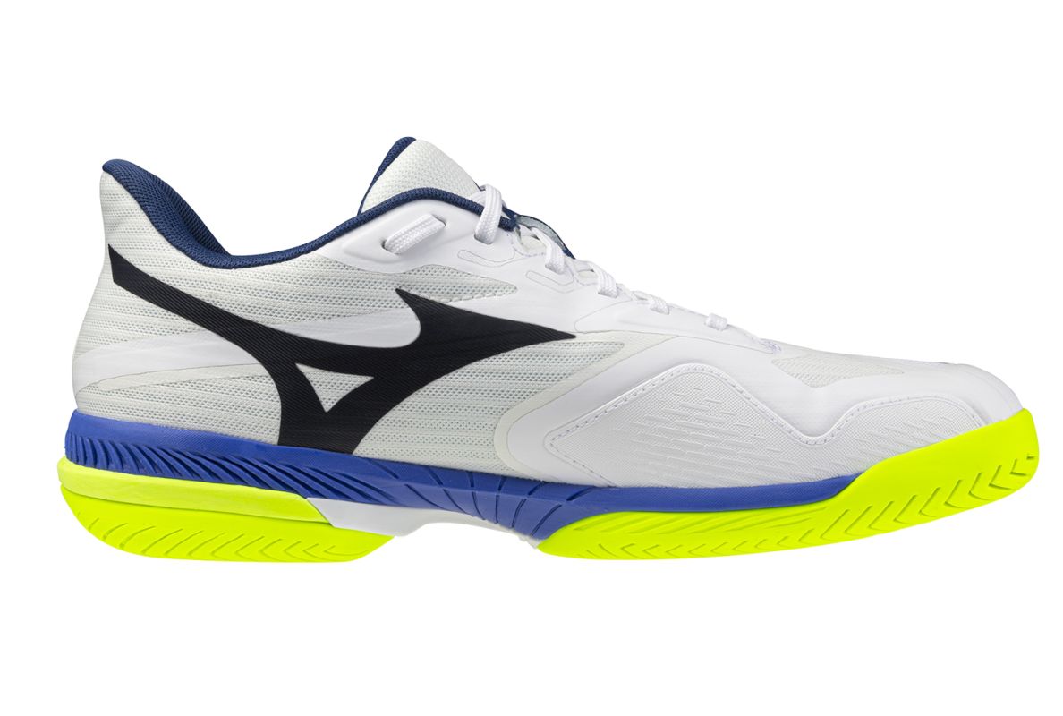 Mizuno Wave Exceed Court AC - white/dazzling blue/light yellow Mizuno Wave Exceed Court AC - white/dazzling blue/light yellow