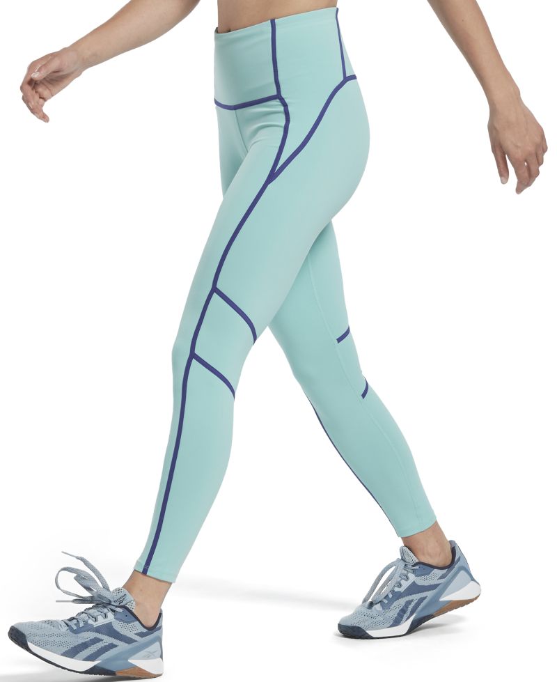 HM5751_1_APPAREL_Photography_Front-View_white Reebok Les Mills Colorblock - semi classic teal