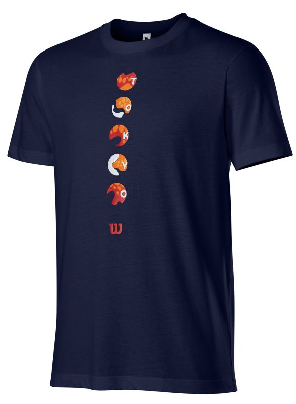 Wilson Tokyo Tech Tee Y - maritime blue