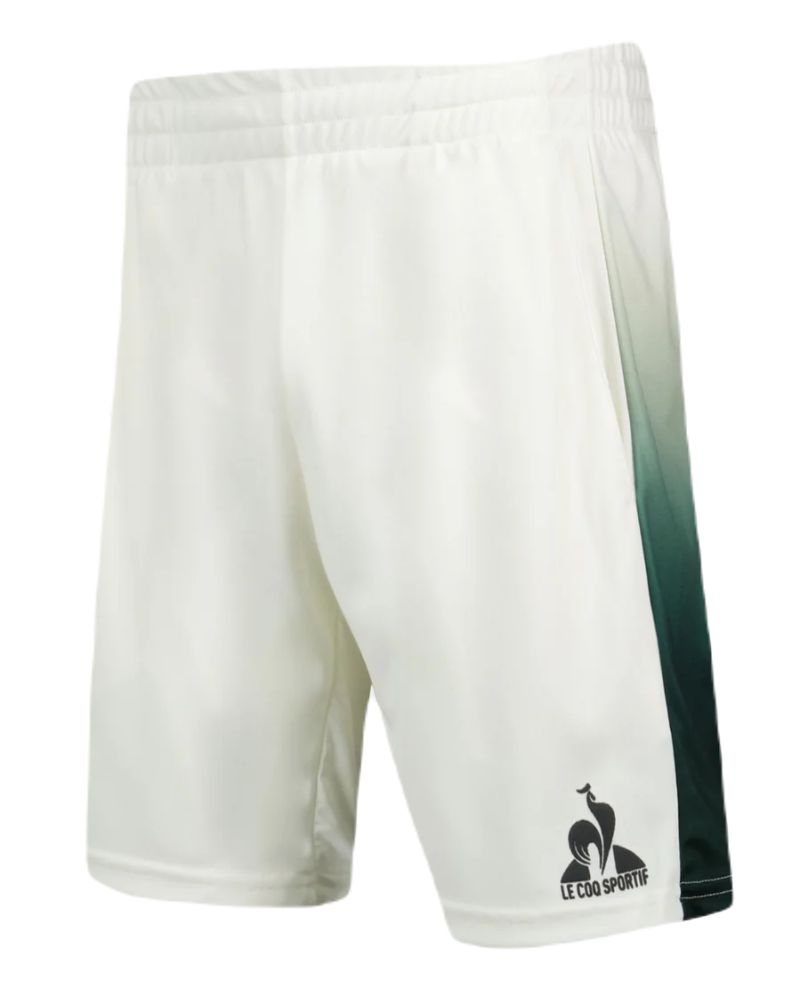 2421442manwhite Le Coq Sportif Tennis Pro Short 24 N°2 - marshmallow