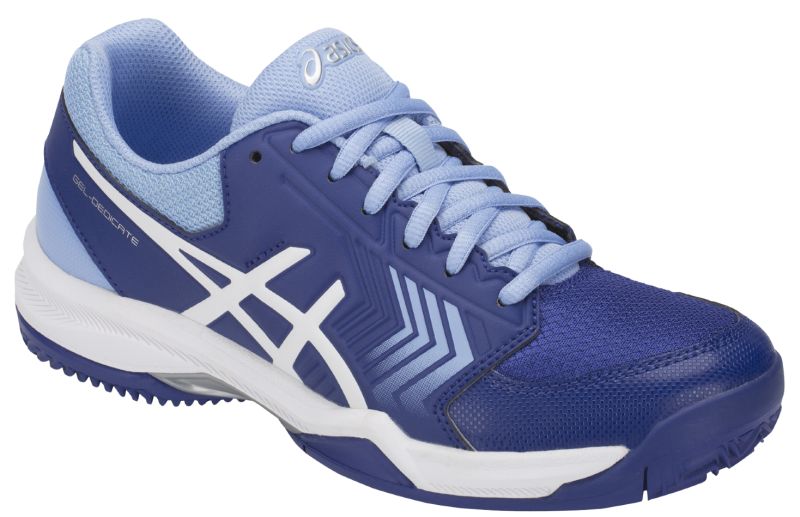 Asics Gel-Dedicate 5 Clay - monaco blue/white
