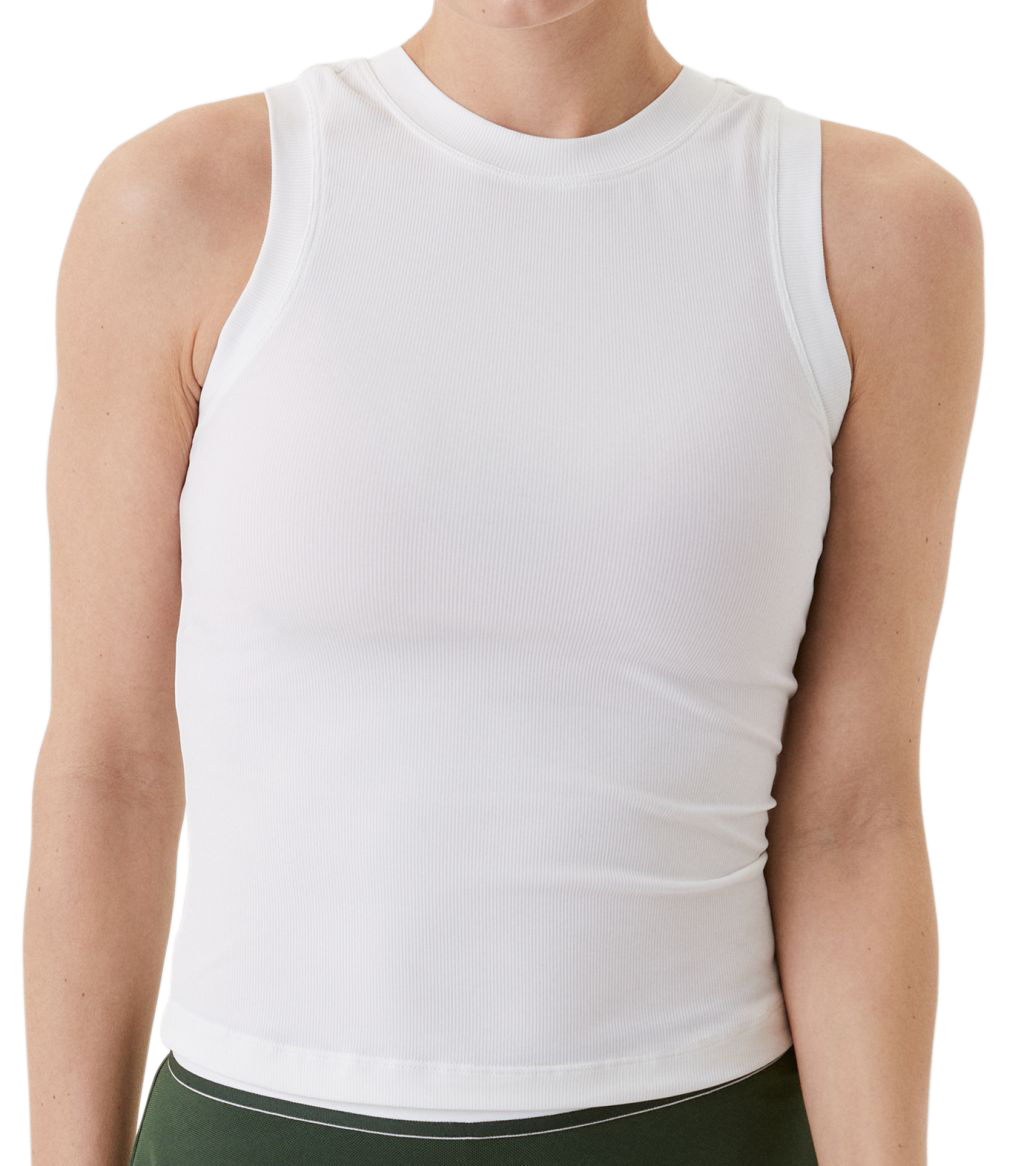 Björn Borg Ace Rib Tank - brilliant white Björn Borg Ace Rib Tank - brilliant white