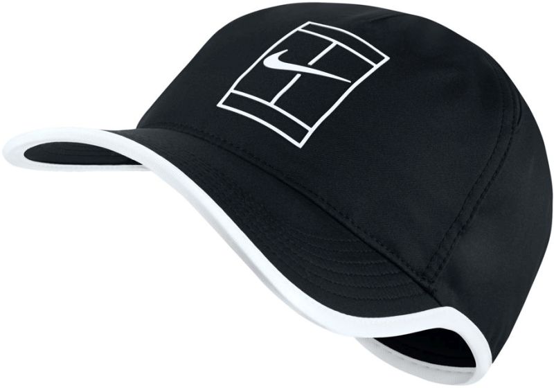 nike-court-featherlight-cap-black-white-1 Nike Court Featherlight Cap - black/white