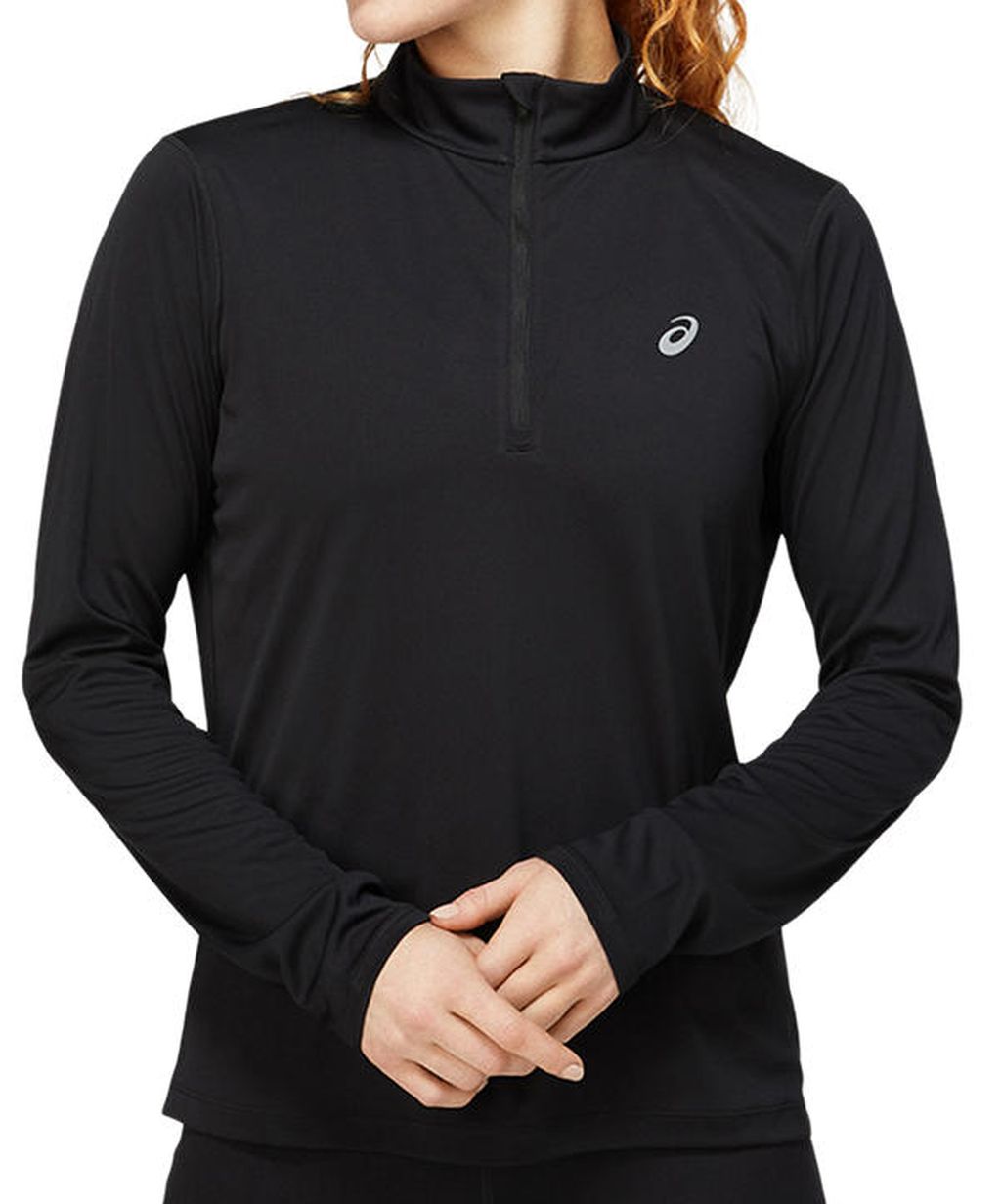 Asics Core Long Sleeve 1/2 Zip Top W - performence black Asics Core Long Sleeve 1/2 Zip Top W - performence black