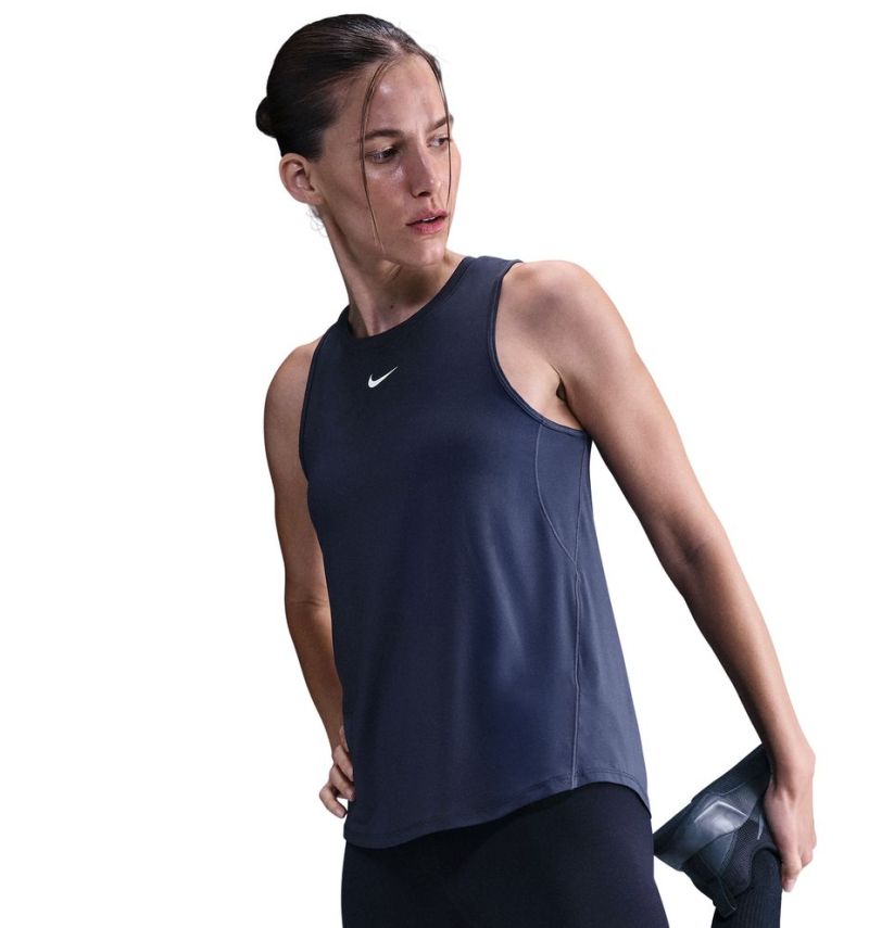 Nike Dri-FIT Nike One Classic - midnight navy/white Nike Dri-FIT Nike One Classic - midnight navy/white