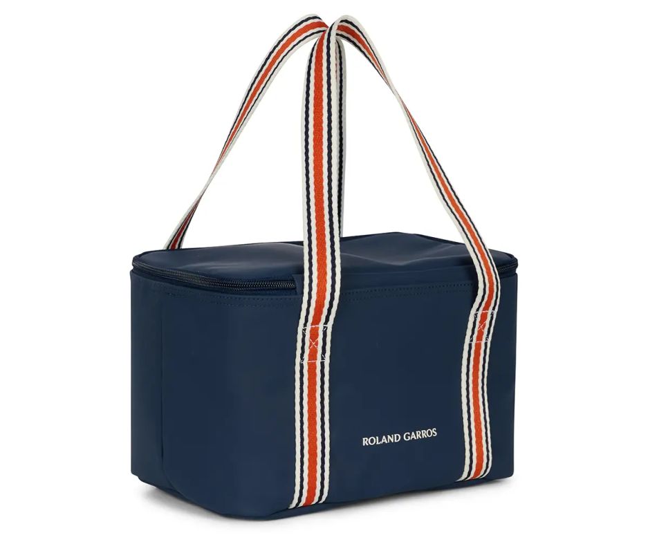 Roland Garros Essential Insulated Picnic Bag - navy blue