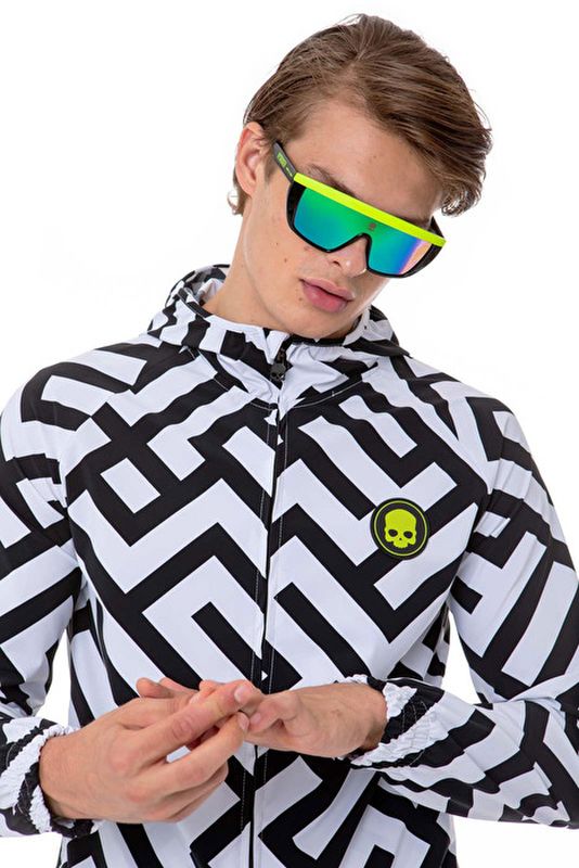hydrogen-tech-labyrinth-jacket-white-black-5 Hydrogen Tech Labyrinth Jacket - white/black