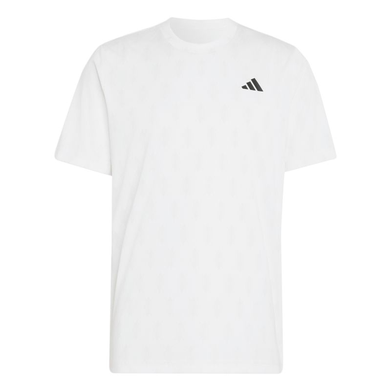 Męski T-Shirt Adidas Club Climacool Graphic - white/dash grey
