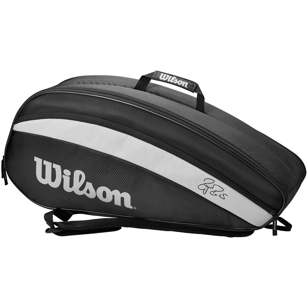 Wilson Roger Federer Team 6 Pk Bag - black