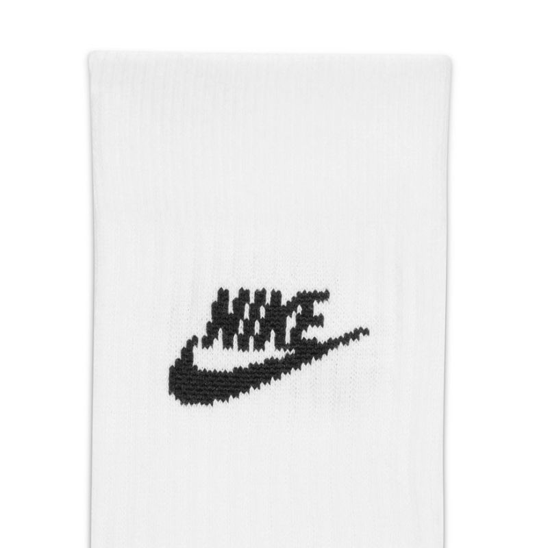 Nike Sportswear Everyday Essential Crew 3P - white/black