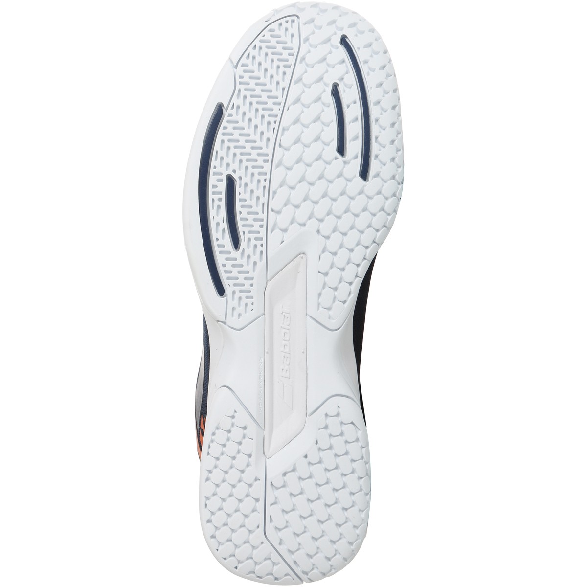 Babolat Jet All Court Junior - white/pureed pumpkin