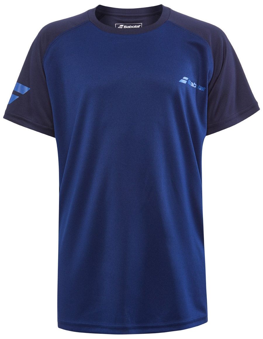 Babolat Play Crew Neck Tee Boy - estate blue