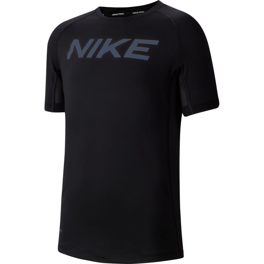 Nike Pro SS FTTD Top - black/white
