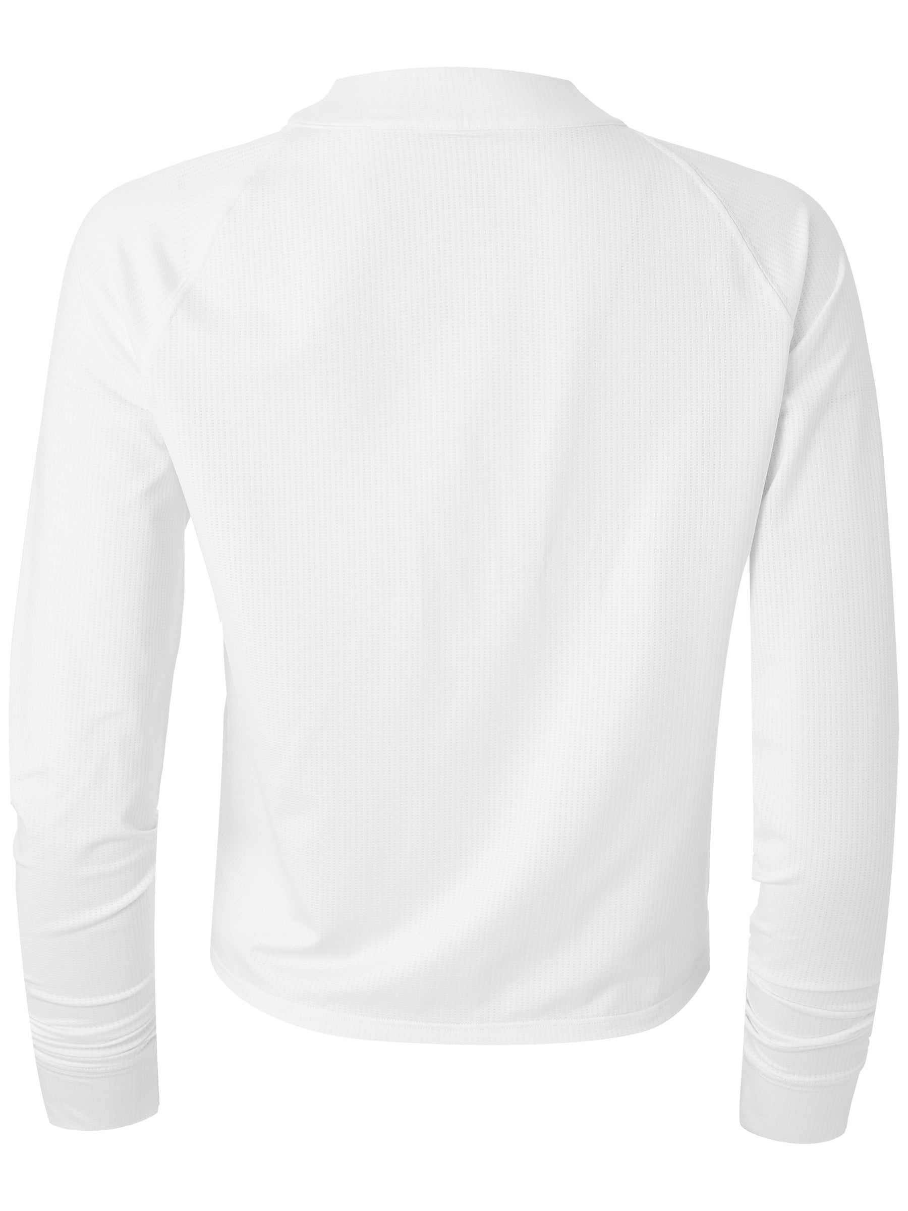 Nike Court Dri-Fit Victory Top LS W - white/black