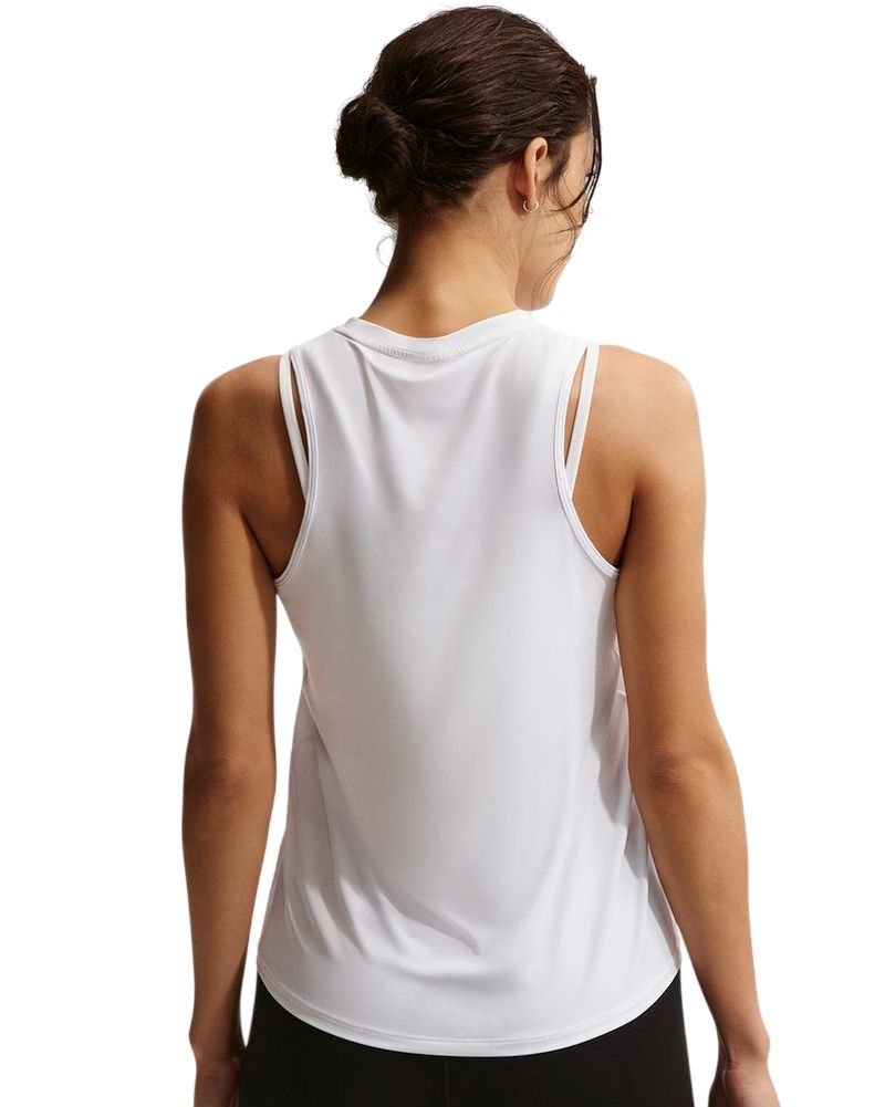 Nike One Classic Dri-Fit Tank - white/black