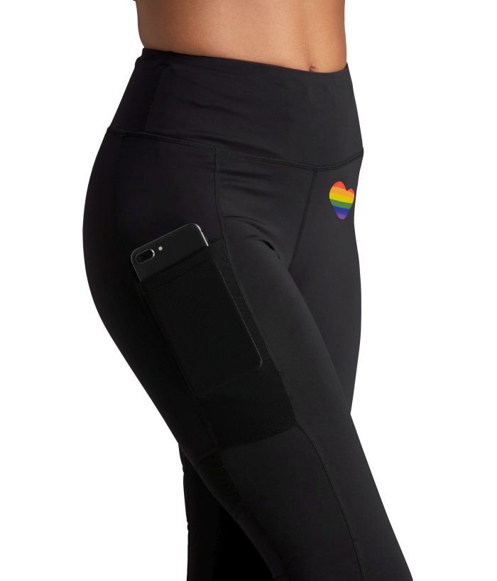 Björn Borg High Waist Block Tights STHLM W - pride black