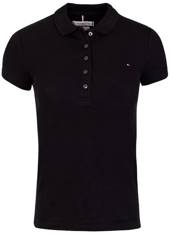 Tommy Hilfiger Heritage Short Sleeve Slim Polo - masters black Tommy Hilfiger Heritage Short Sleeve Slim Polo - masters black