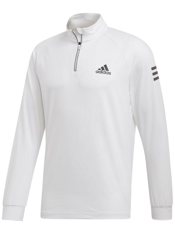 Adidas Club 1/4 Zip Midlayer - white/black Adidas Club 1/4 Zip Midlayer - white/black