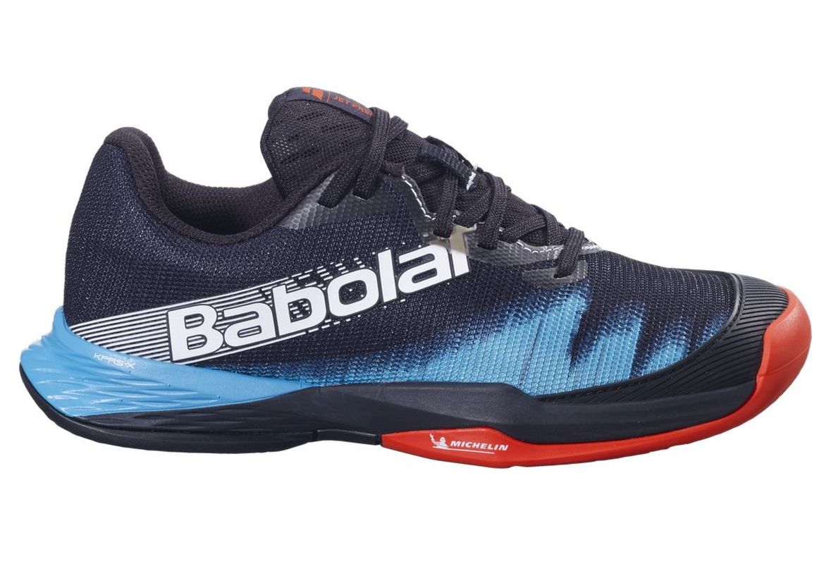 Babolat Jet Premura 2 Junior - black/tomato red