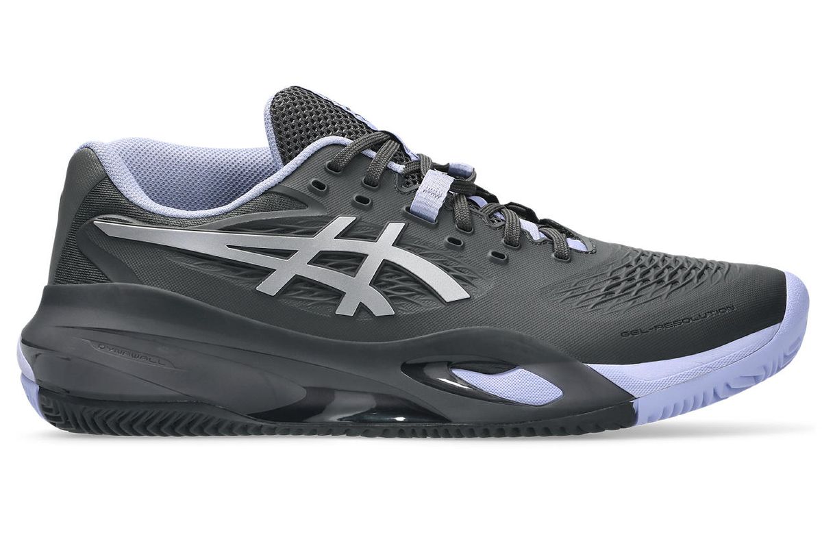Męskie buty do padla Asics Gel-Resolution X Clay Night Energy - graphite grey/pure silver