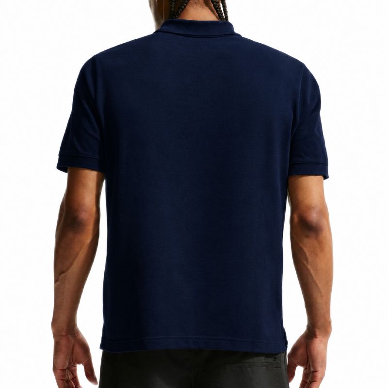 Nike Club Polo Pique - obsidian/white